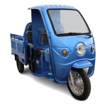 Triciclu electric AMR 400, cu semi cabina, autonomie 80 km, viteza maxima 25Km/h, fara permis, JP1500DZH-A Triciclu electric AMR 400, cu semi cabina, autonomie 80 km, viteza maxima 25Km/h, fara permis, JP1500DZH-A