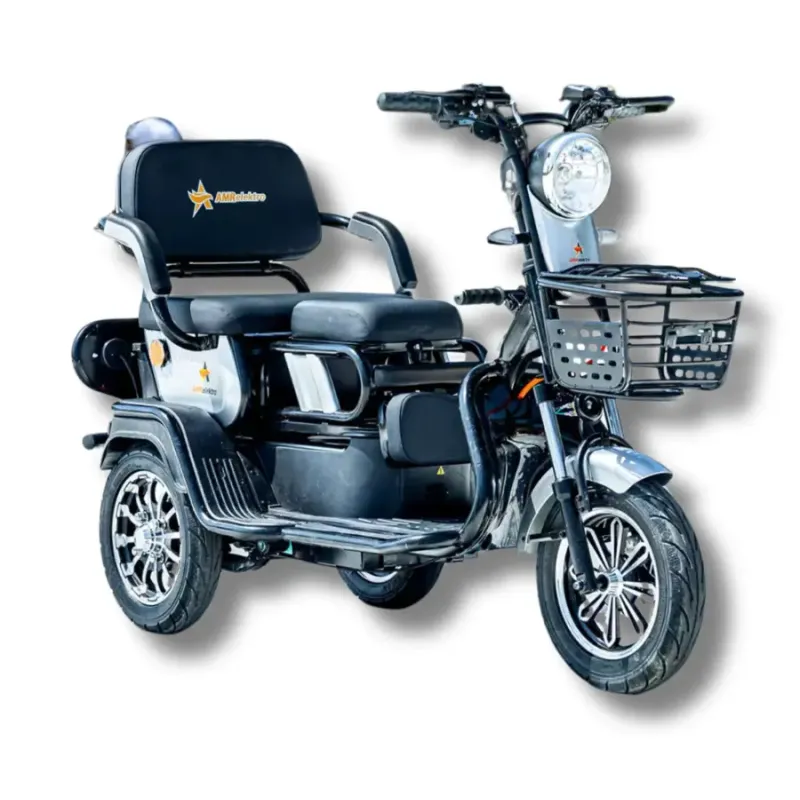 Triciclu electric Go Ride, autonomie 50km, viteza maxima 25km/h, JP800DQZ-3 Triciclu electric Go Ride, autonomie 50km, viteza maxima 25km/h, JP800DQZ-3